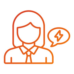 Activist Female Icon Style