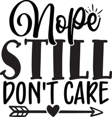 Nope still don't care