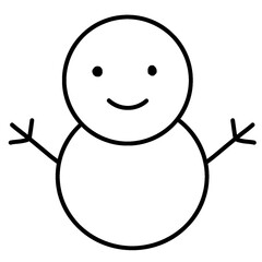 Fototapeta premium snowman