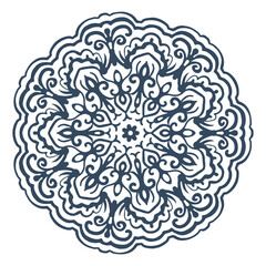 Monochrome mandala