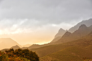 Scenic view of the landscape near Agate