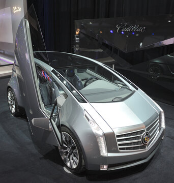 TORONTO, CANADA-FEBRUARY 16, 2012: Cadillac UL Concept on display at the 2012 Canadian International Auto Show in Toronto, Canada.