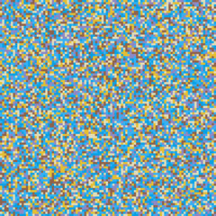 Summer colorful pixel mosaic pattern