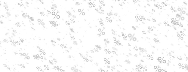 percent shopping digital in hand 3d.