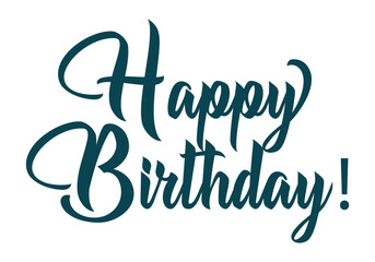 Fototapeta premium happy birthday card vector design