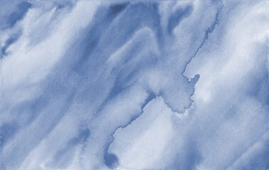 Monochrome abstract watercolor background for your design. Dynamic watercolor stains on a light background.