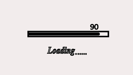 abstract beautiful loading bar image 