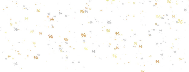 Blurred sale background.