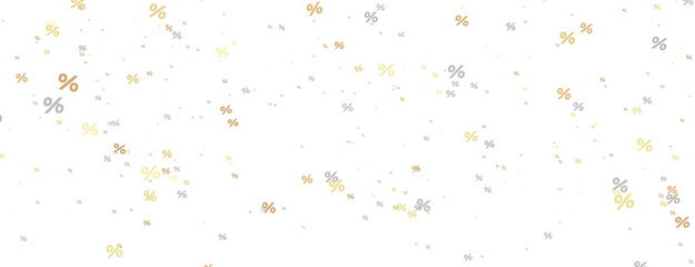 Blurred sale background.