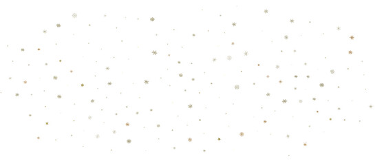 Winter christmas sky with falling snow