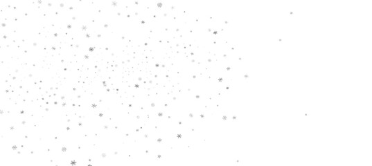 Christmas Card - Snowflakes Of Paper In Frame  png