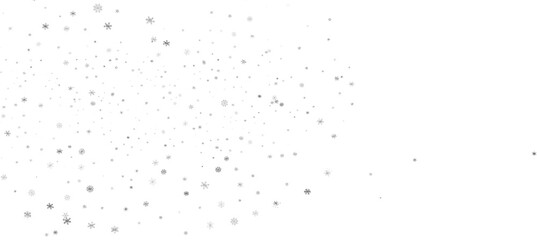 Christmas Card - Snowflakes Of Paper In Frame