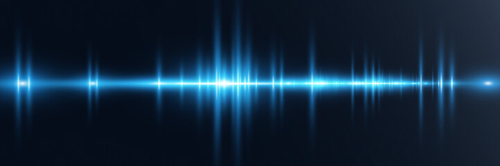 Light blue vector special effect. Glowing beautiful bright lines on a dark background.	
