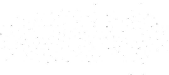 Christmas Card - Snowflakes Of Paper In Frame