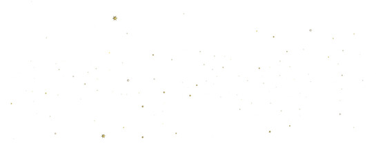 new year pattern. Christmas theme, golden openwork shiny snowflakes, star, 3D rendering.