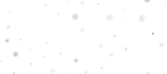 The winter background, falling snowflakes