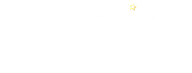 golden openwork shiny snowflakes, star, 3D rendering.