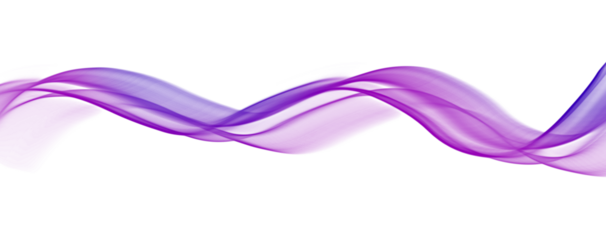 Abstract wave lines flowing smooth curve purple