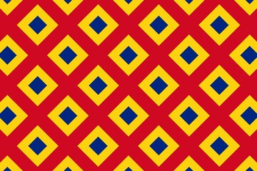 Geometric pattern in the colors of the national flag of Romania. The colors of Romania.