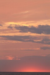 Sunset in Europe.