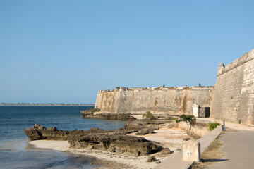Fototapeta na wymiar Saint Sebastian Fortress at the Island of Mozambique