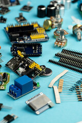 Modules of the electronic designer for training.