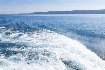 Obraz premium Lake Superior at Pictured Rocks National Lakeshore, Upper Peninsula, Michigan, USA