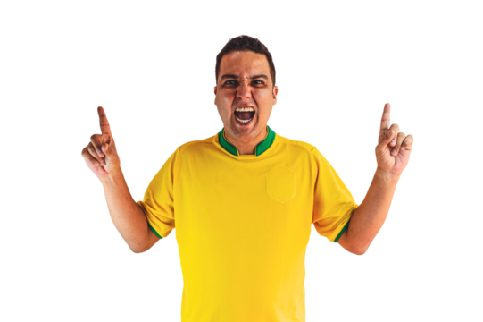 Dramatic Portrait of a Black Soccer Player Holding Flag.