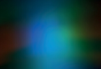 Obraz premium Dark Blue, Green vector blurred bright texture.