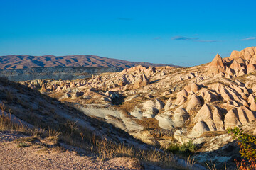 Cappadocia different color desert