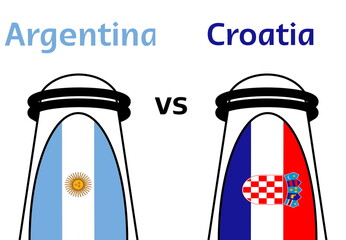 61. Argentina Croatia Semi-Final Match