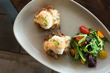 eggs benedict for brunch