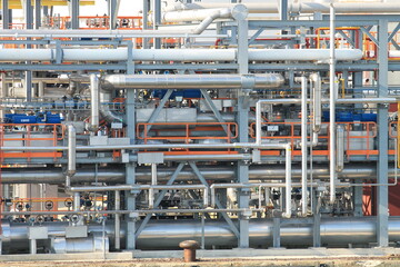 Oil refinery plant