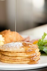 stack of pancakes