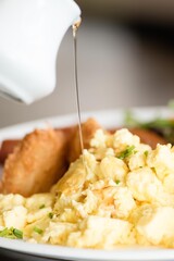 eggs for breakfast