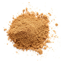 Garam masala, Indian mix of spices, isolated on white