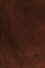 Background of velvet fabric texture close-up, natural pattern of the material
