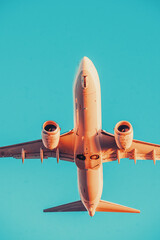 Take-off of the plane from Batumi airport