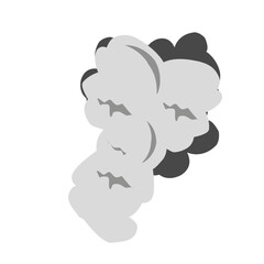 dangerous thick smoke