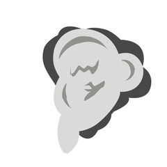 dangerous thick smoke