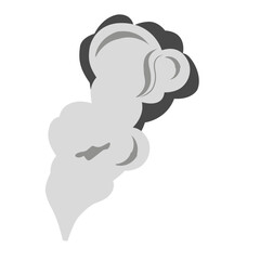 dangerous thick smoke