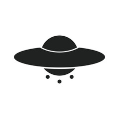 ufo icon flat 