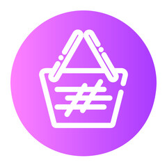 basket symbol icon