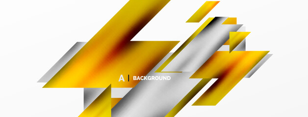 Modern trendy minimalist abstract background. Geometric pattern design, 3d and shadow effects. Vector Illustration