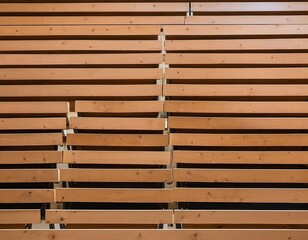 a visible wall made of wood