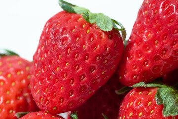 パック詰めの苺