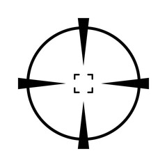 Cross hair icon vector design templates
