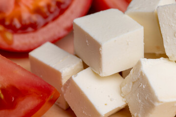 White cream cheese for making salads