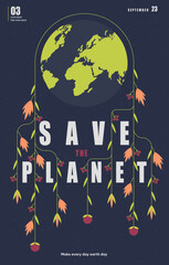 Save planet poster