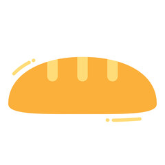 Illustration of French Bread design Icon